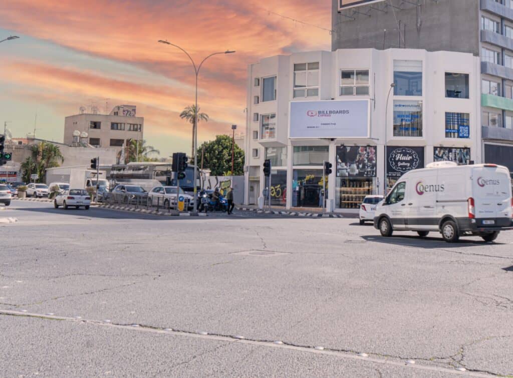 premium led billboard in limassol